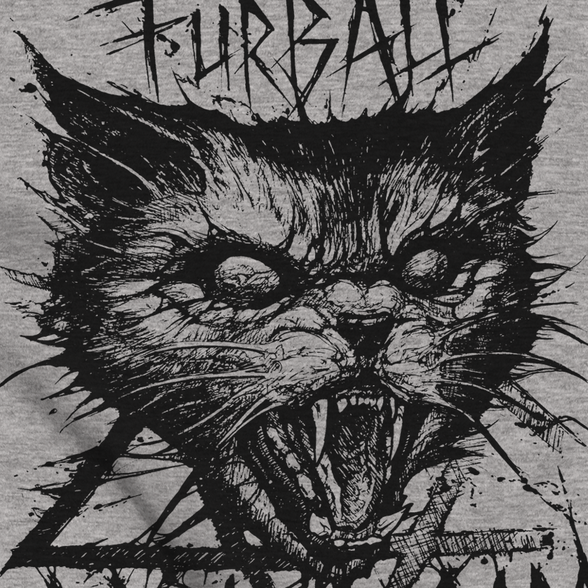 Furball Terror Crew T-Shirt