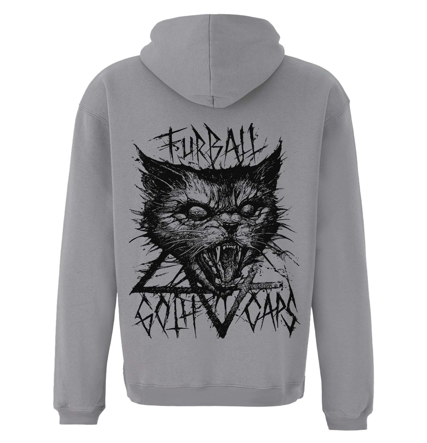 Furball Terror Crew Zipper Hoodie